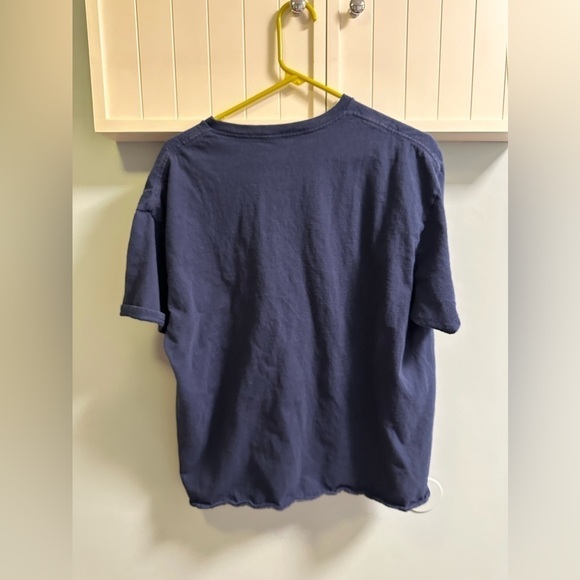 DOM Men's Blue "Living My Best Life" T-shirt Size XL - Picture 7 of 8